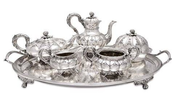 Are silver plated tea sets worth anything?