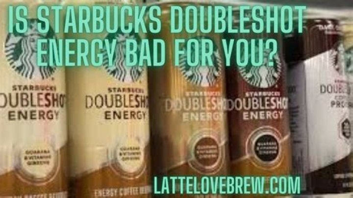 Are Starbucks double shots bad for you?