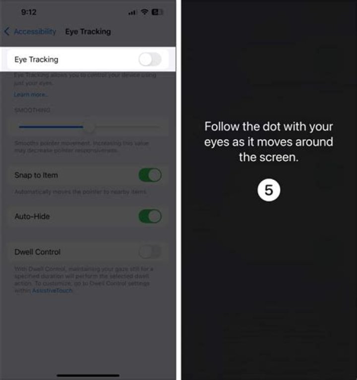 Can iPhone do eye-tracking?