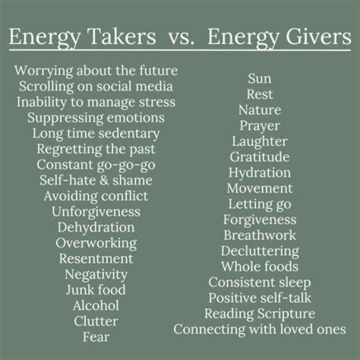 Does love give energy?