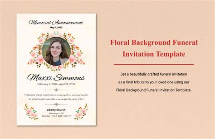 Does Microsoft Word have a funeral template?