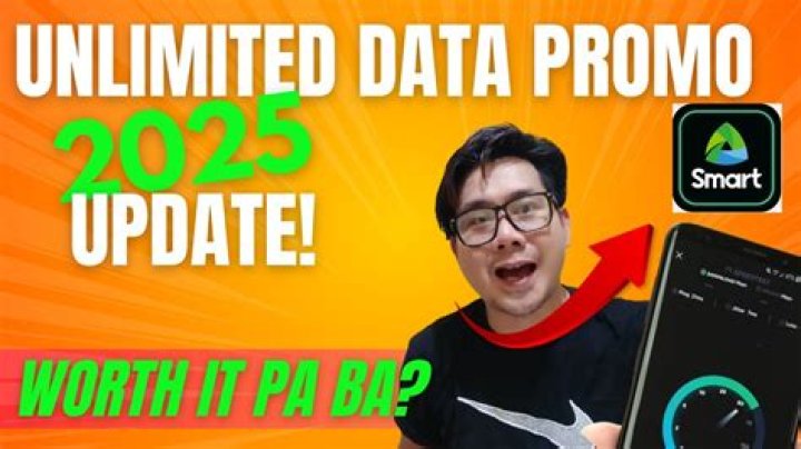 Does Smart have unlimited data promo?