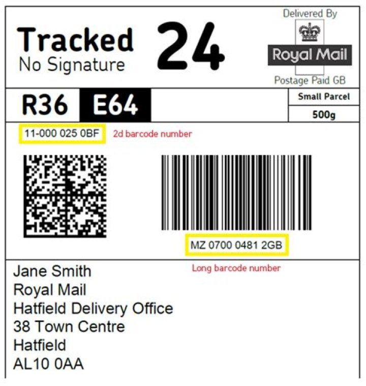 Does Standard Royal Mail have tracking?