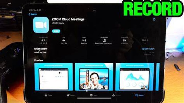 Does zoom work on iPad 2?