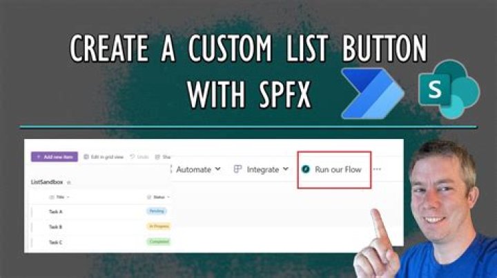 How do I add a submit button to a SharePoint list?