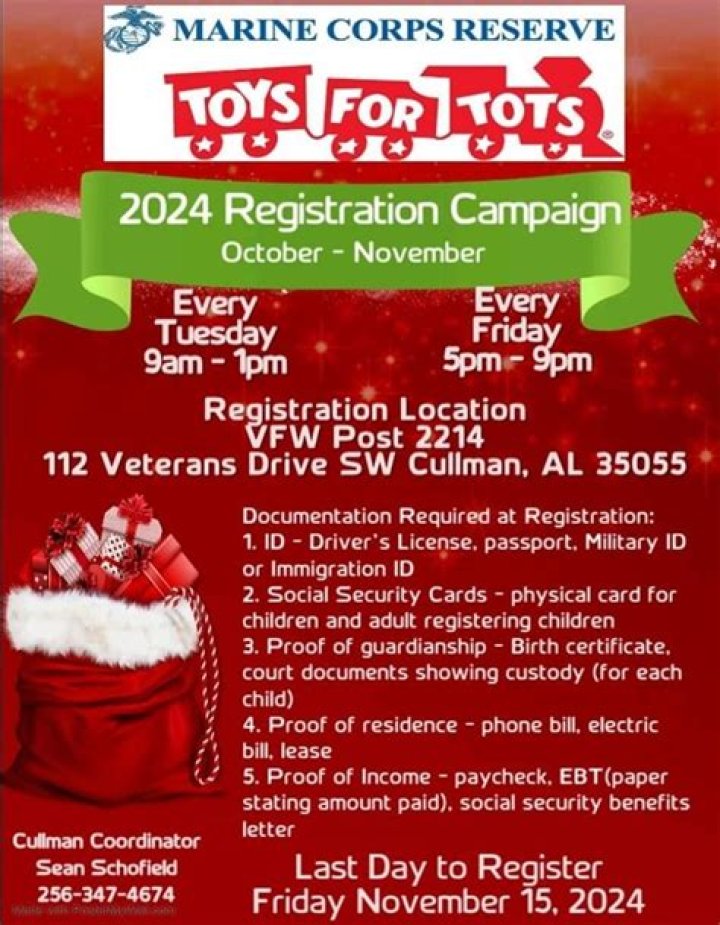 How do I become a partner for Toys for Tots?
