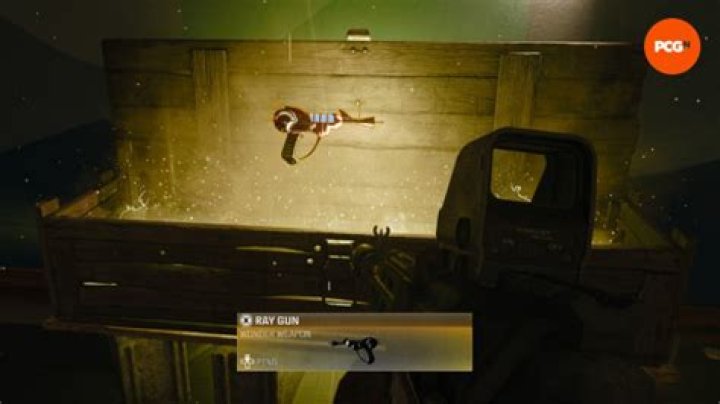 How do you get the Ray Gun in the mystery box?
