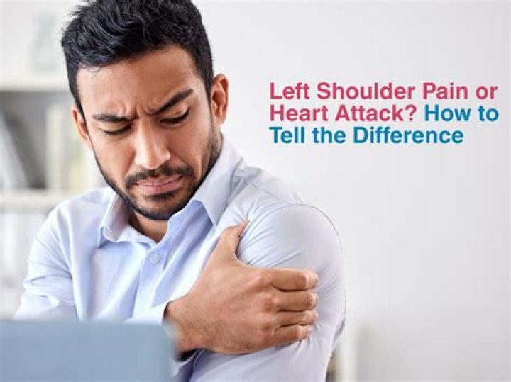 How do you know if left shoulder pain is heart related?