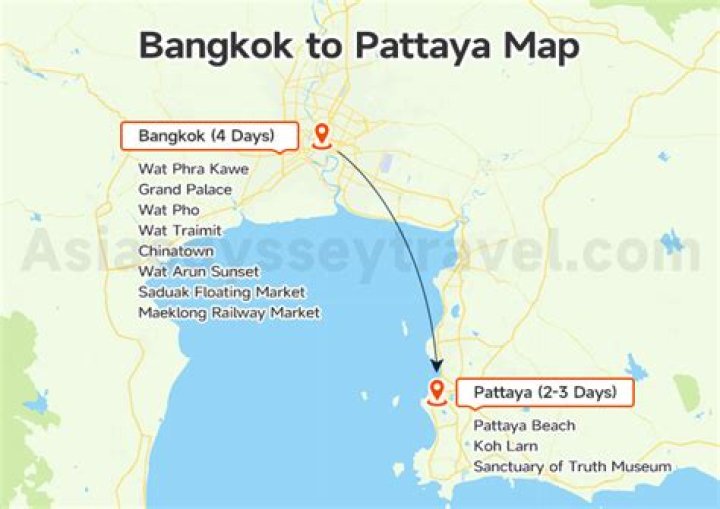 How long does it take from Bangkok to Pattaya?