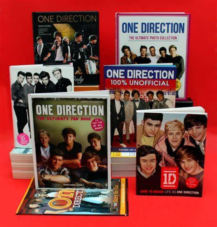 How many one direction books are there?