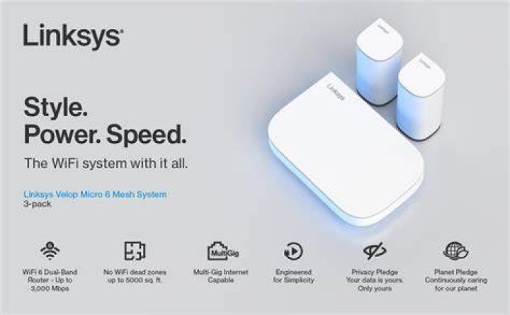 How much is Linksys WIFI a month?