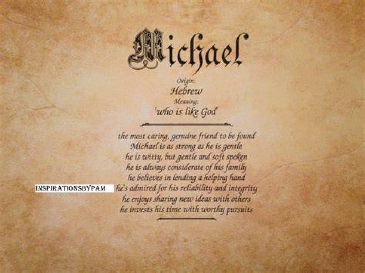 Is John Michael a first name?