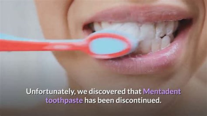 Is Mentadent toothpaste still available?