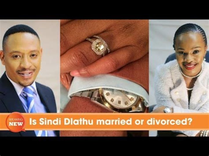 Is Sindi Dlathu married or divorced?