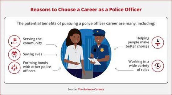 What are the 5 roles of police officers?
