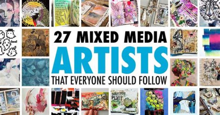 What are three types of mixed media art?
