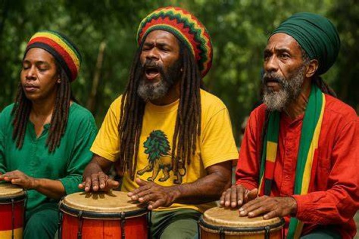 What group celebrates Nyabinghi?