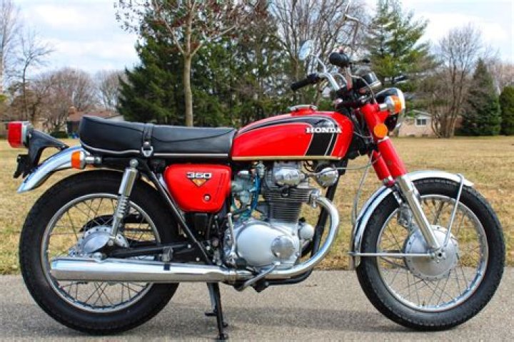 What is a 1972 Honda CB 350 worth?