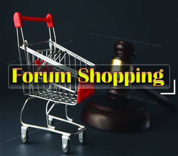 What is forum shopping in conflict of laws?