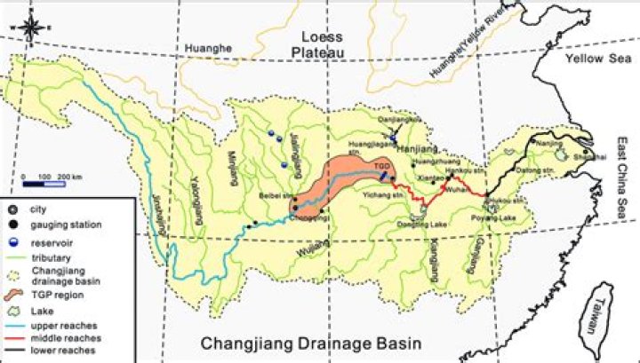 What is the Chang Jiang basin?