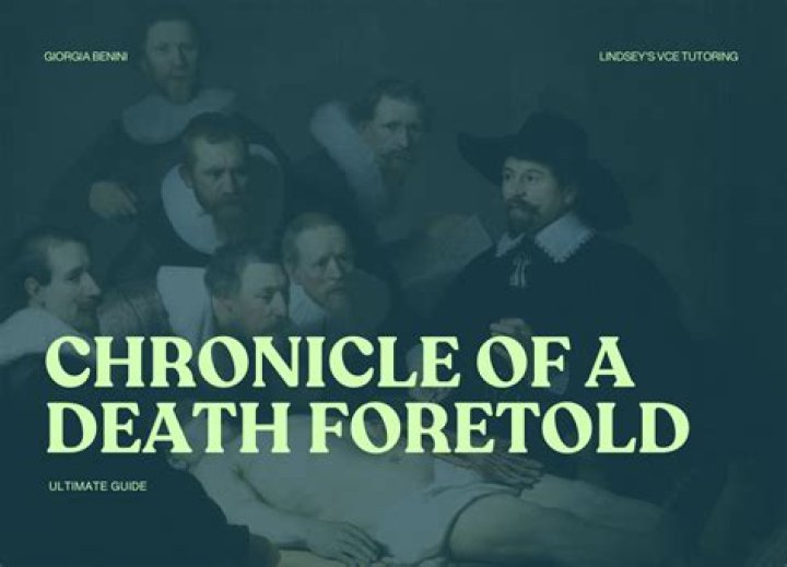 What is the theme of Chronicle of a Death Foretold?