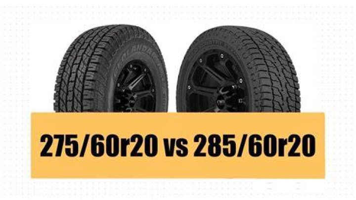 What size are P275 60R20 tires?