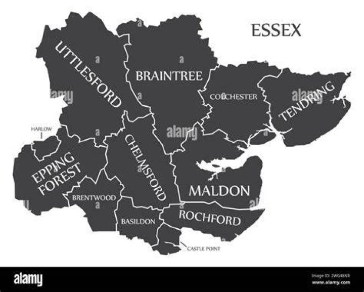 Which areas are in Essex?