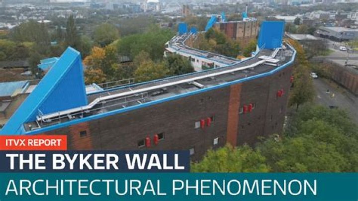 Who built the Byker Wall?