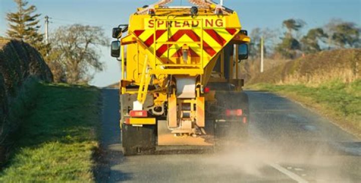 Who is responsible for road gritting?